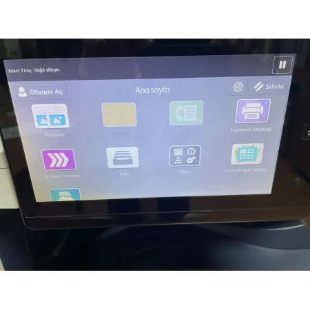 Xerox C8055 Renkli A3 A4 A5 İkinciel Yazıcı Tarama ve Fotokopi
